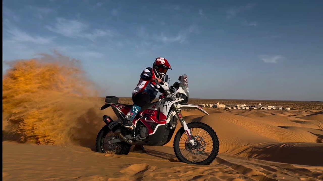 Desert stage Douz con Oscar Polli