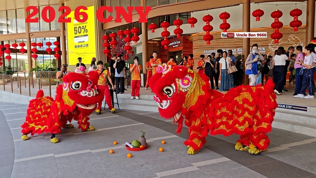2026 CNY Traditional Lion Dance Performance #TUAH1895 #甲洞國興體育會龍獅團