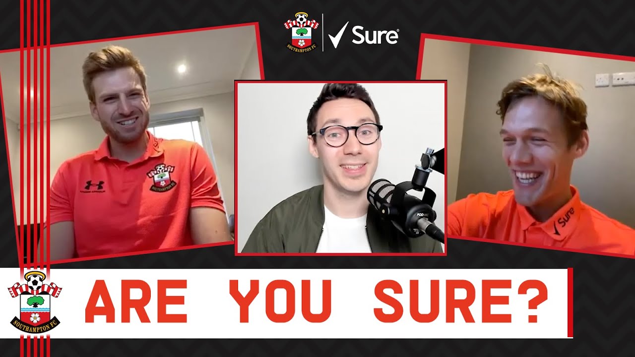 ARMSTRONG vs VESTERGAARD | Southampton teammates go head-to-head in Are You Sure?