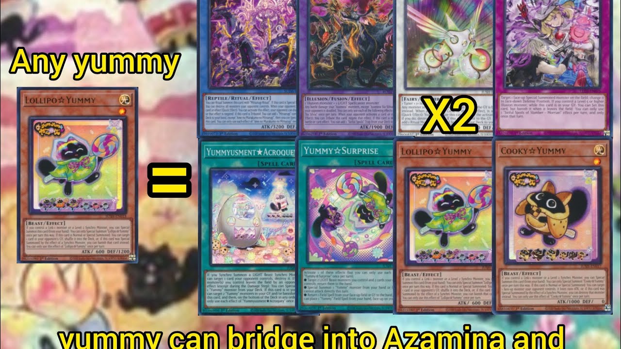 Yu-Gi-Oh! Yummy Mitsurugi Azamina 12+ interruptions budget Decklist #tcg