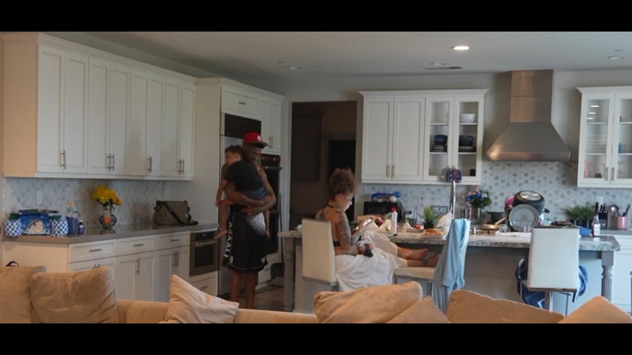 Blueface x nevaeh with the baby