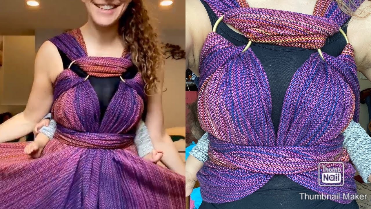 Miriam’s Cross Carry with double ring S2S finish