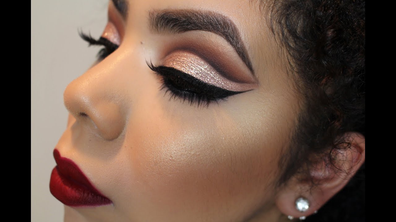 Dramatic Holiday Glam I Cut Crease I Tutorial