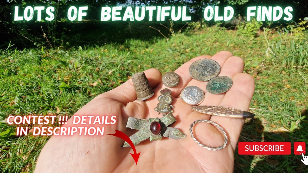 Beautiful old finds using a metal detector, CONTEST! NO.17 !!!WIN A FINDS!!!