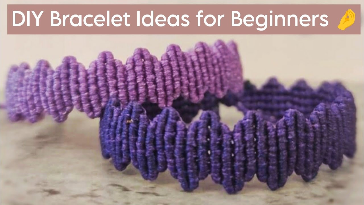 DIY BRACELET IDEA FOR BEGINNERS | RAKHI/MACRAME BRACELET | CREATION&YOU