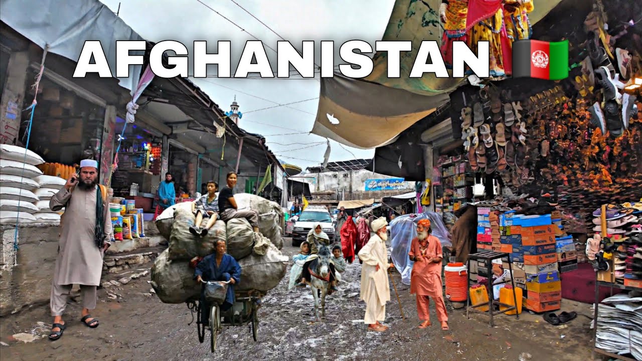 🇦🇫 Afghanistan Daily Life – KUNAR,  Streets 4K Walking Tour