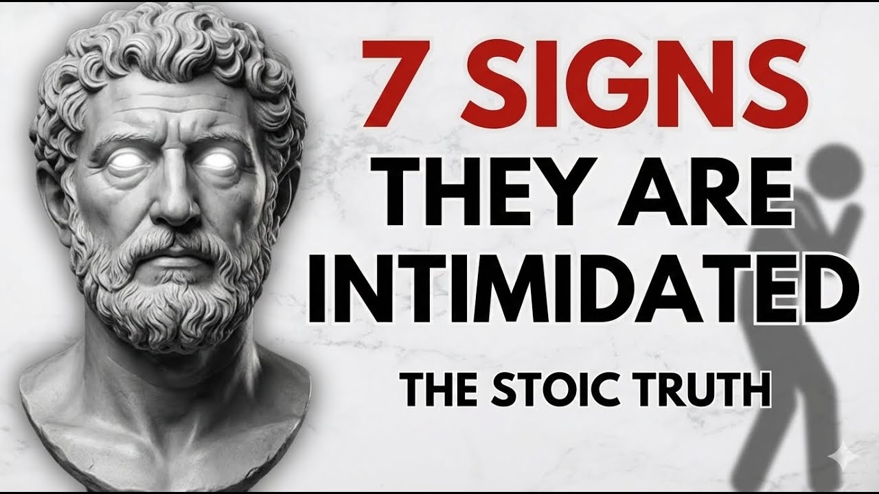 7 Signs Someone Is SECRETLY Intimidated By You | Stoicism