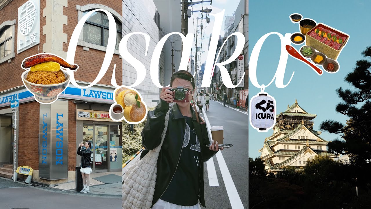 Lần đầu đến Nhật - 4 ngày ở Osaka| chỗ ăn ngon, chỗ chơi vui 🤩 🇯🇵