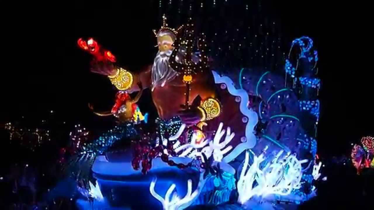 HKDL - Disney Paint the Night Parade 迪士尼光影匯預演 (11/9/2014 Premiere / Preview)