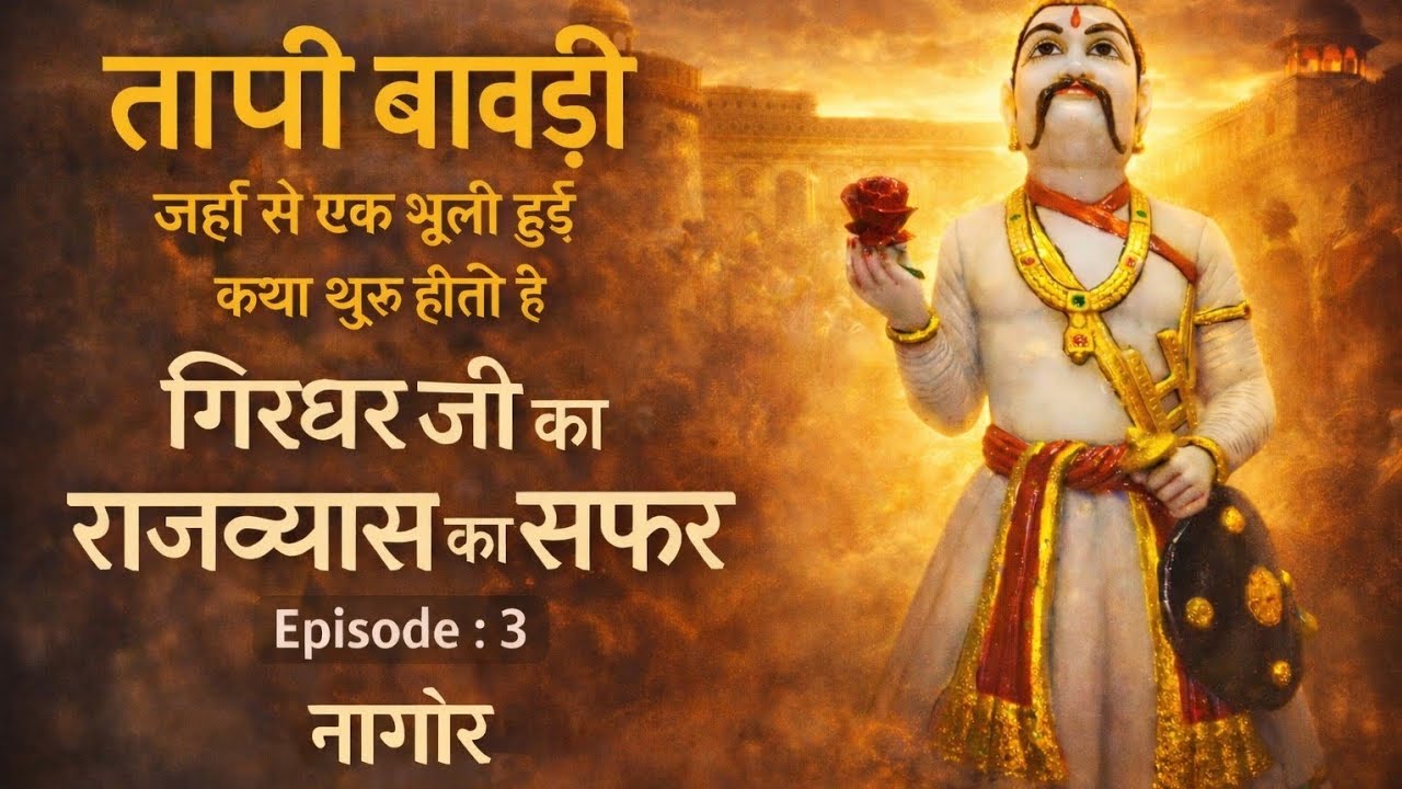 तापी बावड़ी से नागौर दरबार तक | गिरधर जी का राजव्यास बनने का सफर