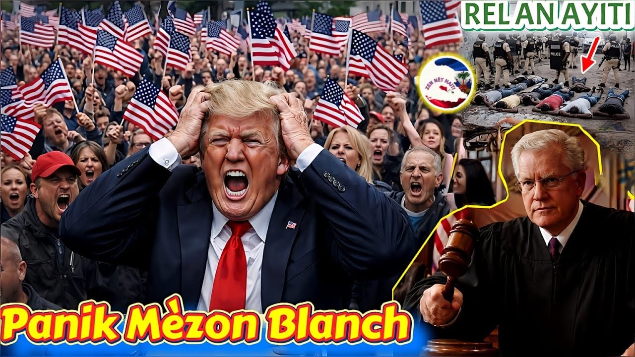 21 Fev Trump Pèdi Tèt Li! Demokrat Anvayi Lakou siprèm pase Lòd Pou retirel Prezidan 16 bandi Mouri