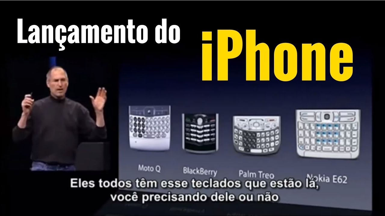 Steve Jobs apresenta primeiro iPhone (2007 - Legendado)