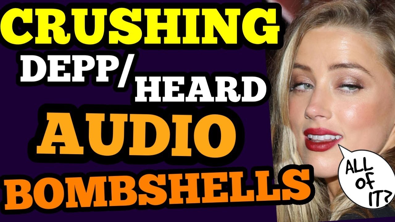 ALL CRUSHING Johnny Depp/ Amber Heard Audio Evidence EXPOSED! (1)