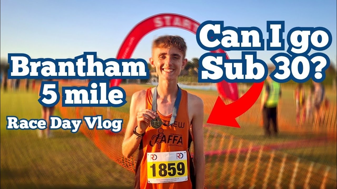Brantham 5 mile 2025 race day vlog!!!