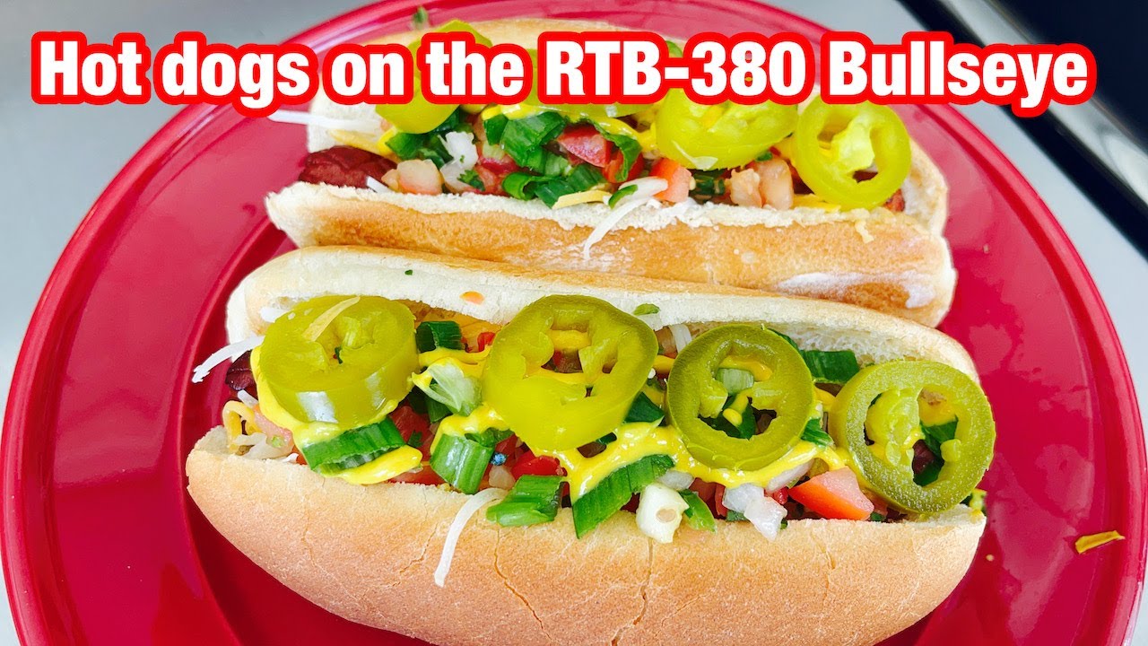 Hot Dogs on the RTB-380 Bullseye recteq 