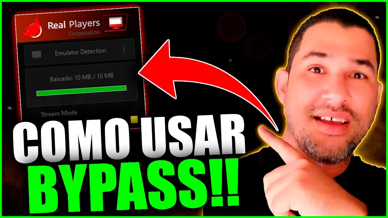🔥 COMO BAIXAR O BYPASS REAL PLAYER FREE FIRE EMULADOR 2025 ✅ 100% ATUALIZADO! 🔥