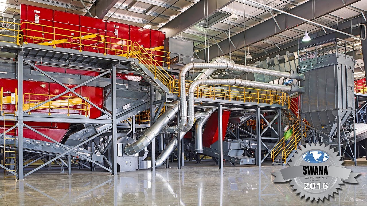 Athens Services 70 tph MRF:  Mixed Materials Recovery