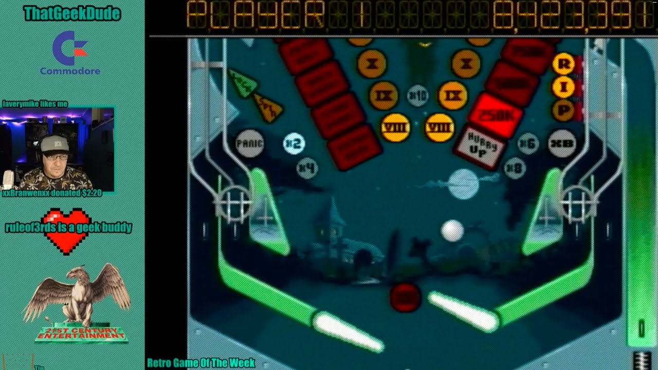 Pinball Dreams - Amiga Livestream Gameplay