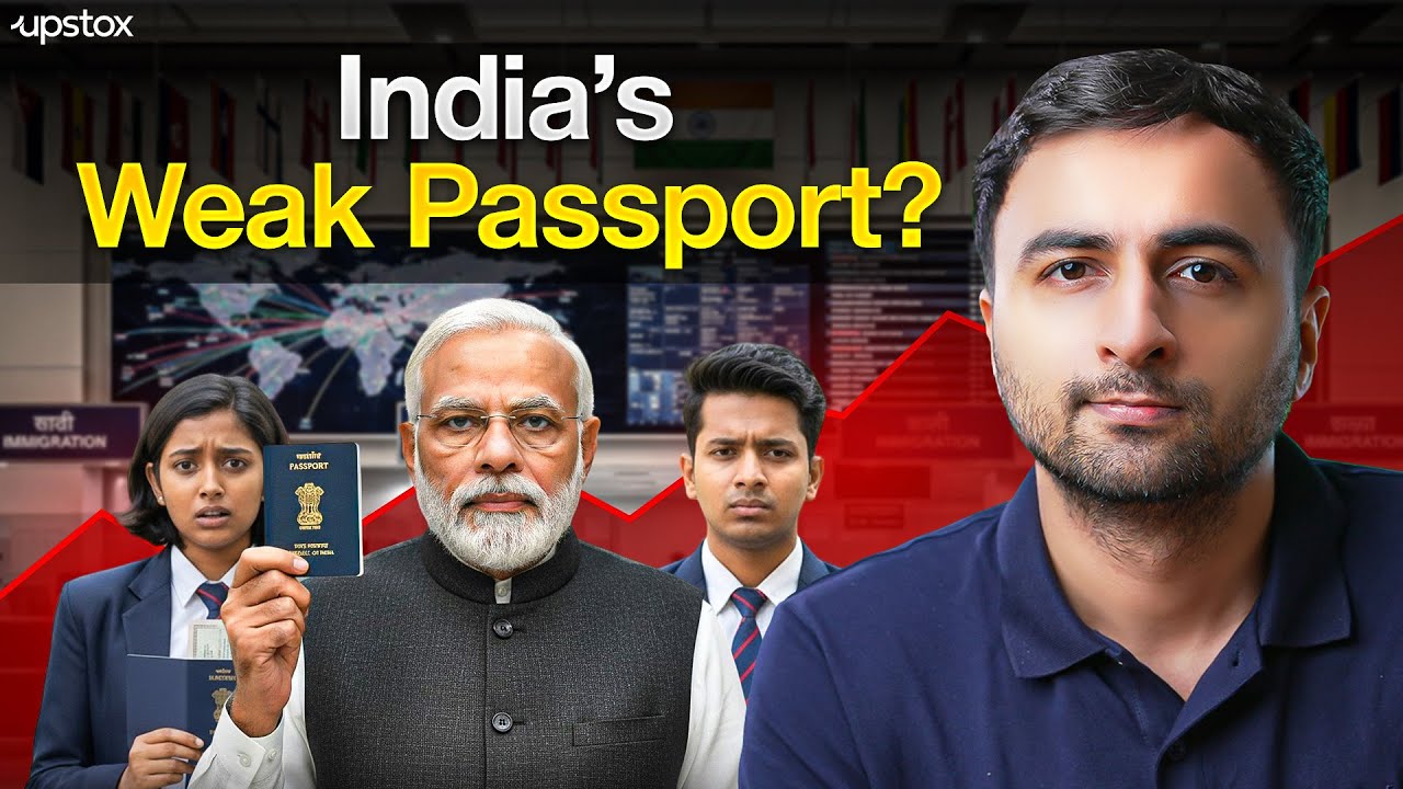 The Harsh Truth About India’s Weak Passport Explained | Upstox