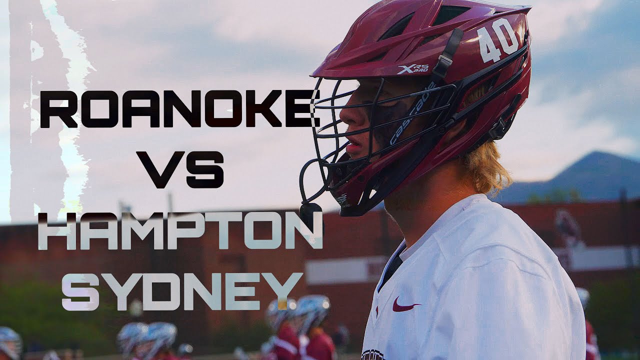 Roanoke College vs Hampton Sydney - Lacrosse Highlights