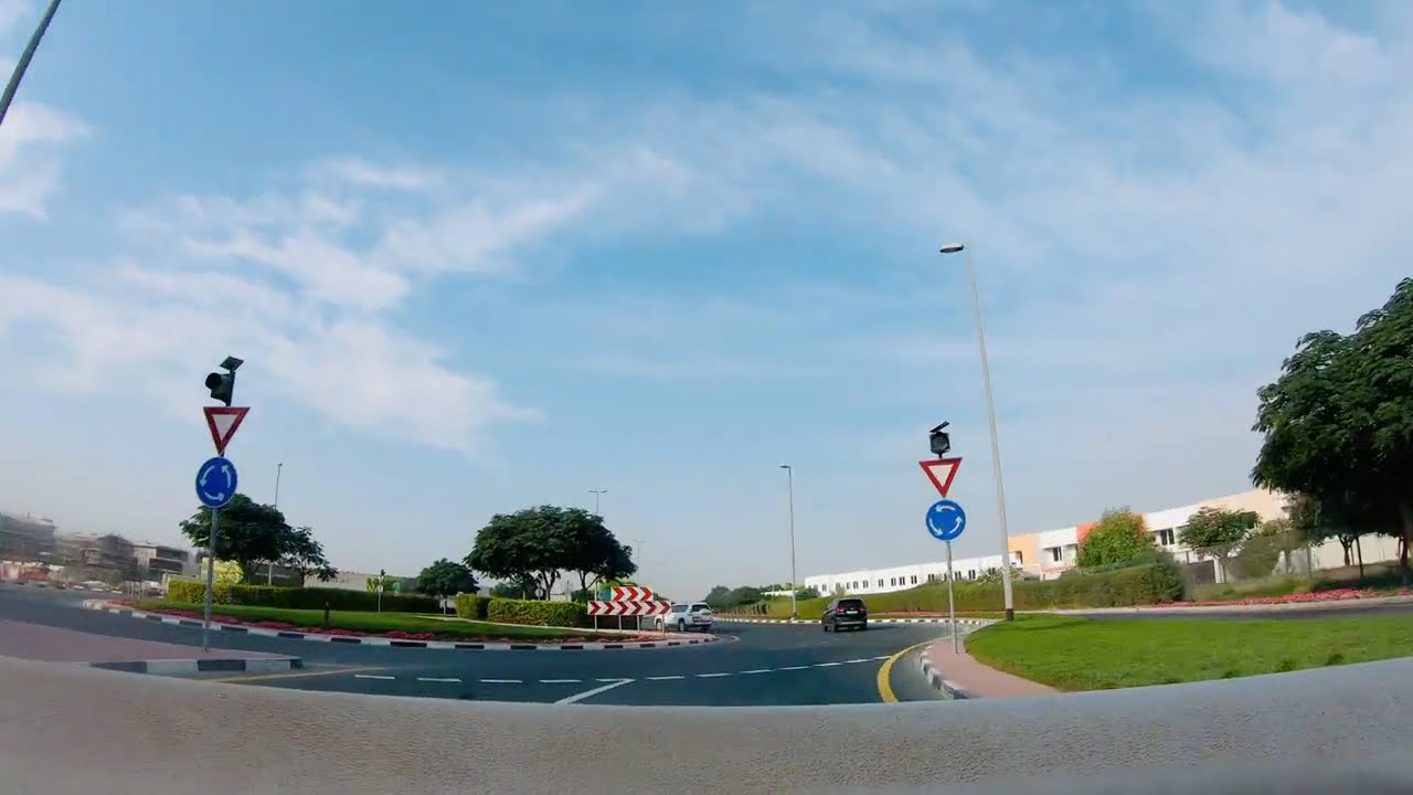 Driving around Nad Al Sheba Dubai