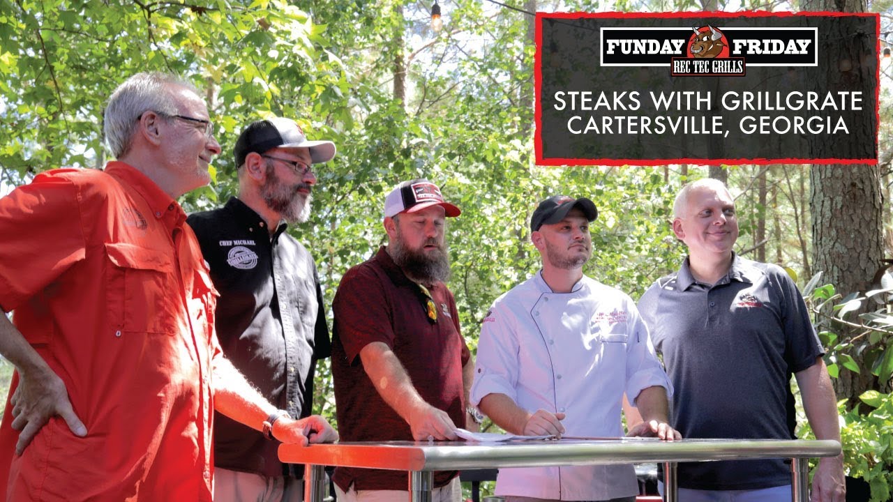 Funday Friday Week 60 • How to Sear Steak with GrillGrate | REC TEC Grills