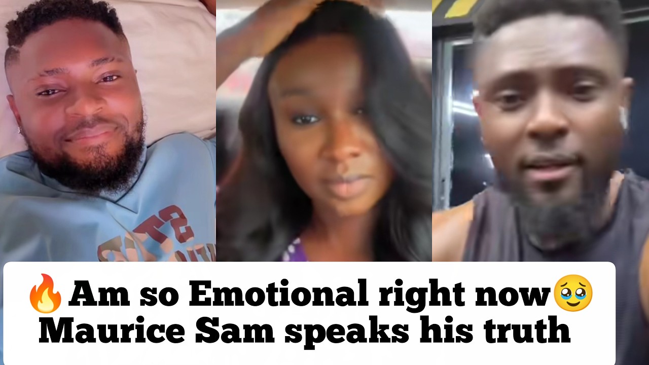 🔥 Am so emotional right now Maurice Sam speaks his truth about Sonia Uche