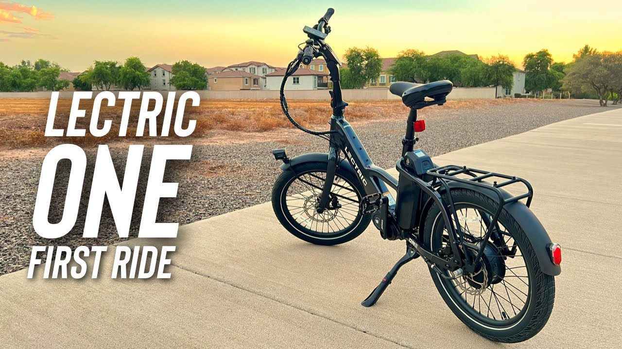 Game changer! Lectric ONE E-Bike Unboxing, Overview, and First Ride