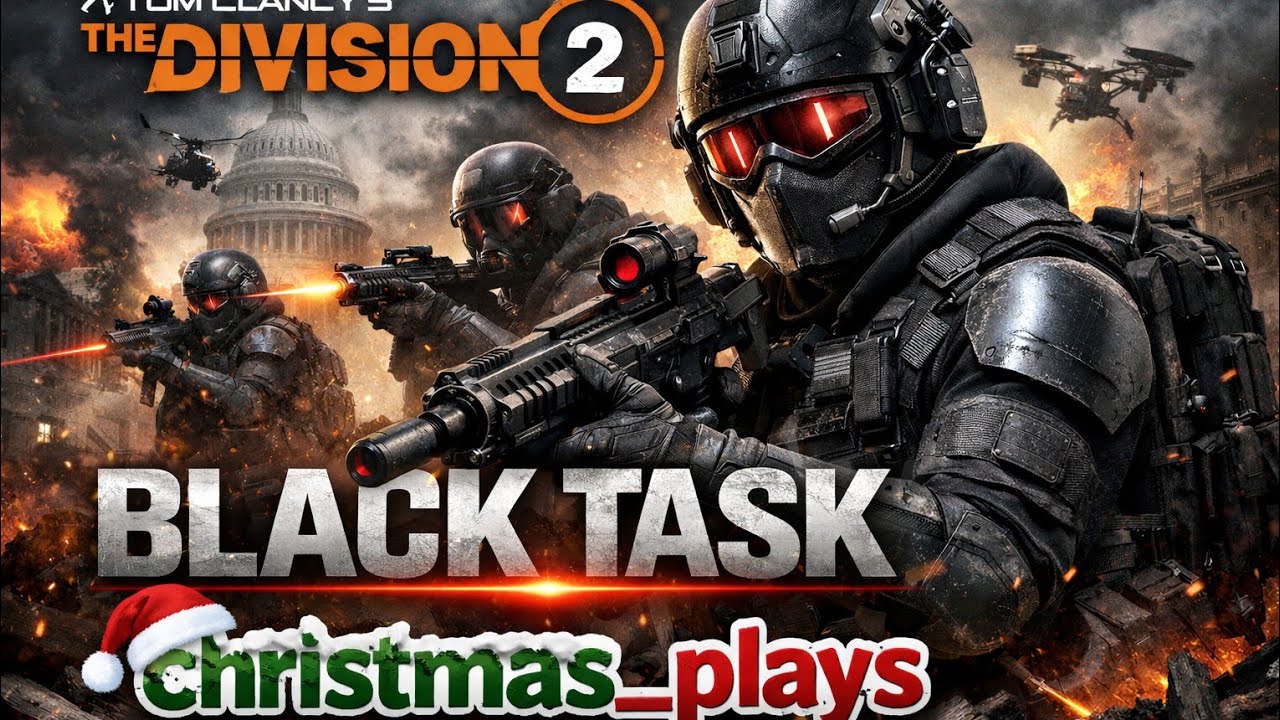 Tom Clancy's The Division 2 Live| 🔴 | Fighting Black Task 🔥 Chill & Play [PS5] [1080P60]