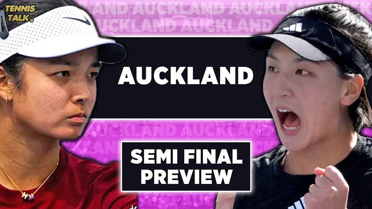 Eala vs Wang | WTA Auckland 2026 SF | Tennis Talk Preview & Prediction