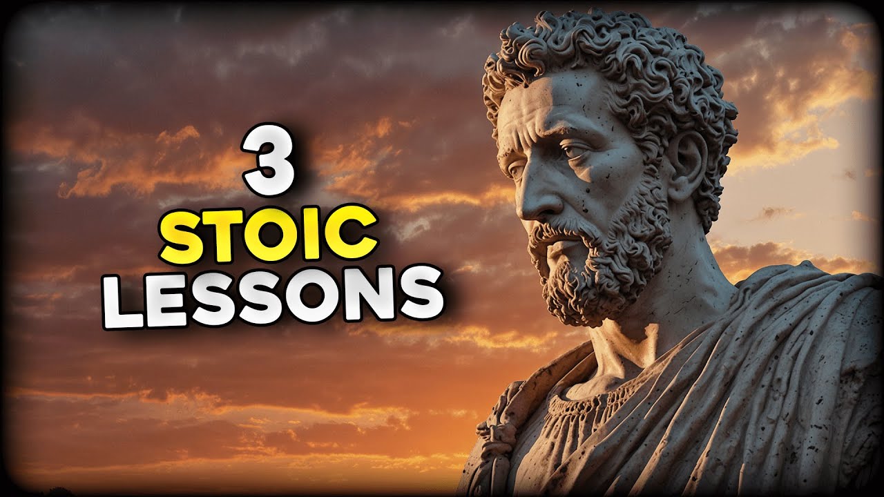 How To Stay Calm In Chaos | 3 Stoic Lessons For Hard Times