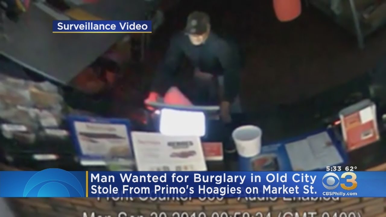 Police Searching For Man Who Stole From Primo Hoagies In Old City