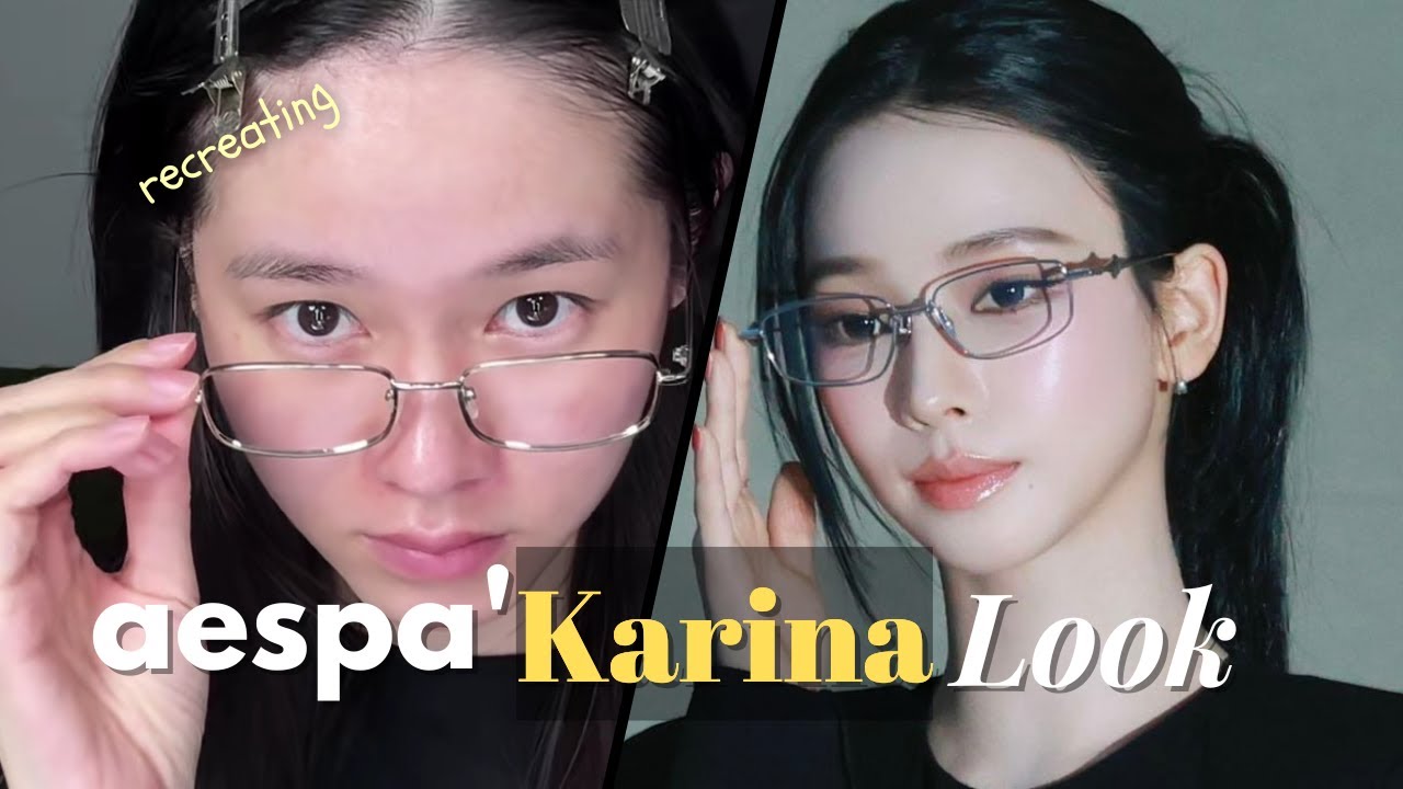 Recreating Aespa Karina’s Iconic Makeup Look | Step-by-Step K-Beauty Tutorial