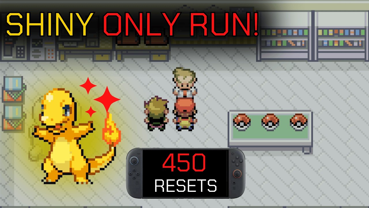 Shiny Hunting Charmander! FireRed/LeafGreen LIVE &mdash; Kanto Chill Hangout