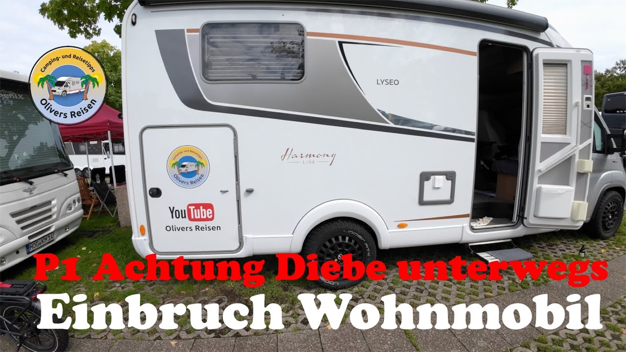 Einbruch auf P1 ins Wohnmobil