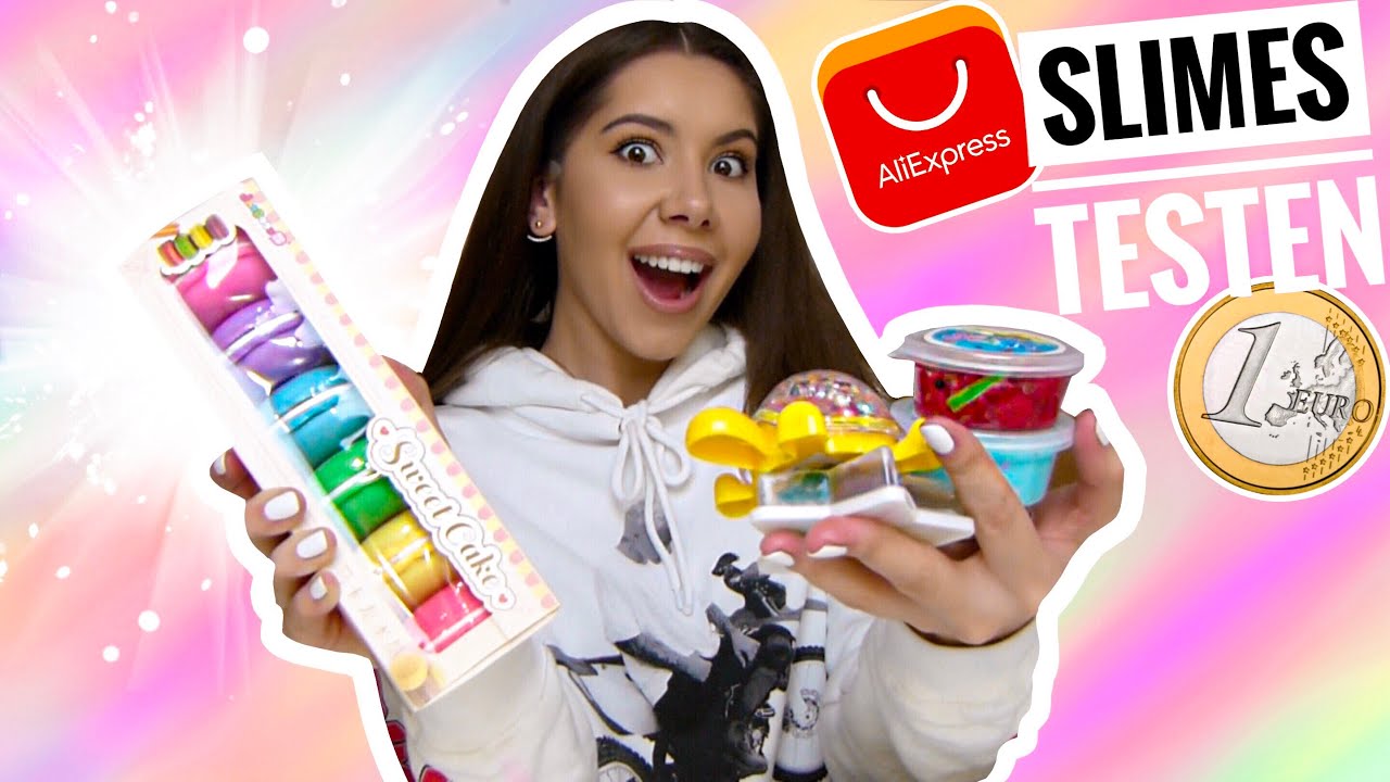 1&euro; SLIMES von AliExpress testen! - China Shop Slimes | Valeria Greb
