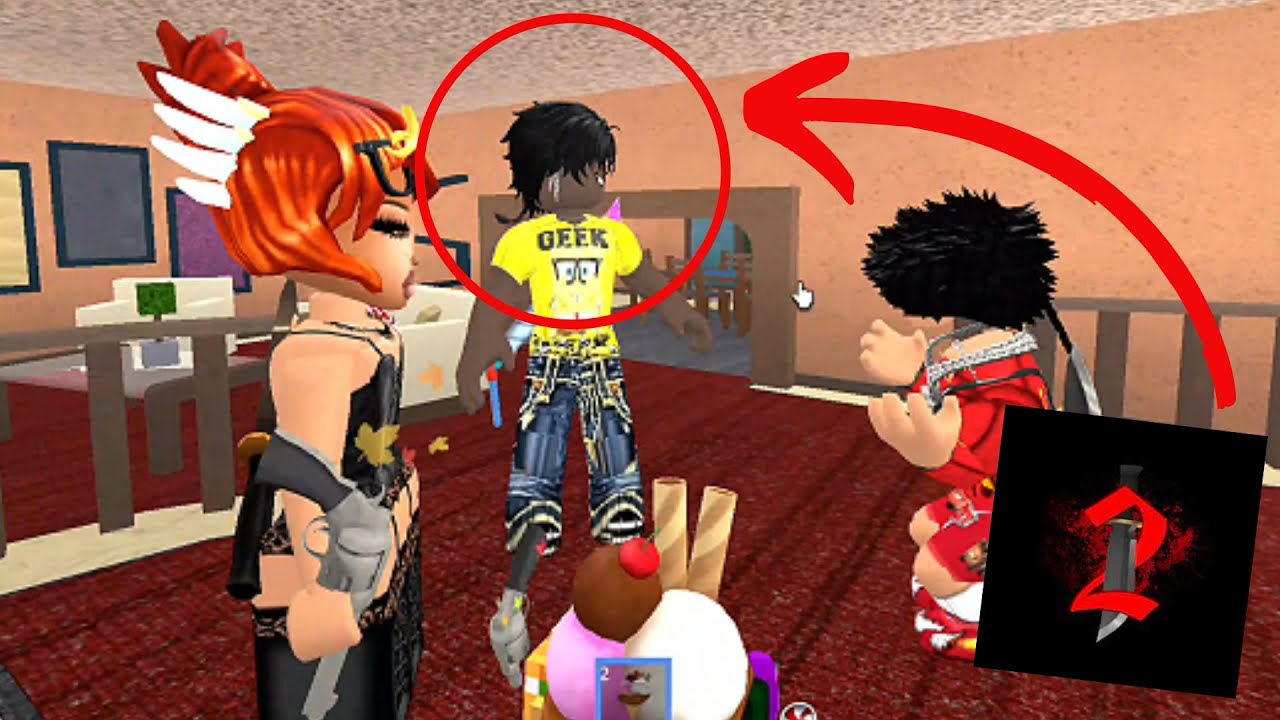 mm2 trolling with VOICECHAT!! #roblox #mm2 #robloxtrend