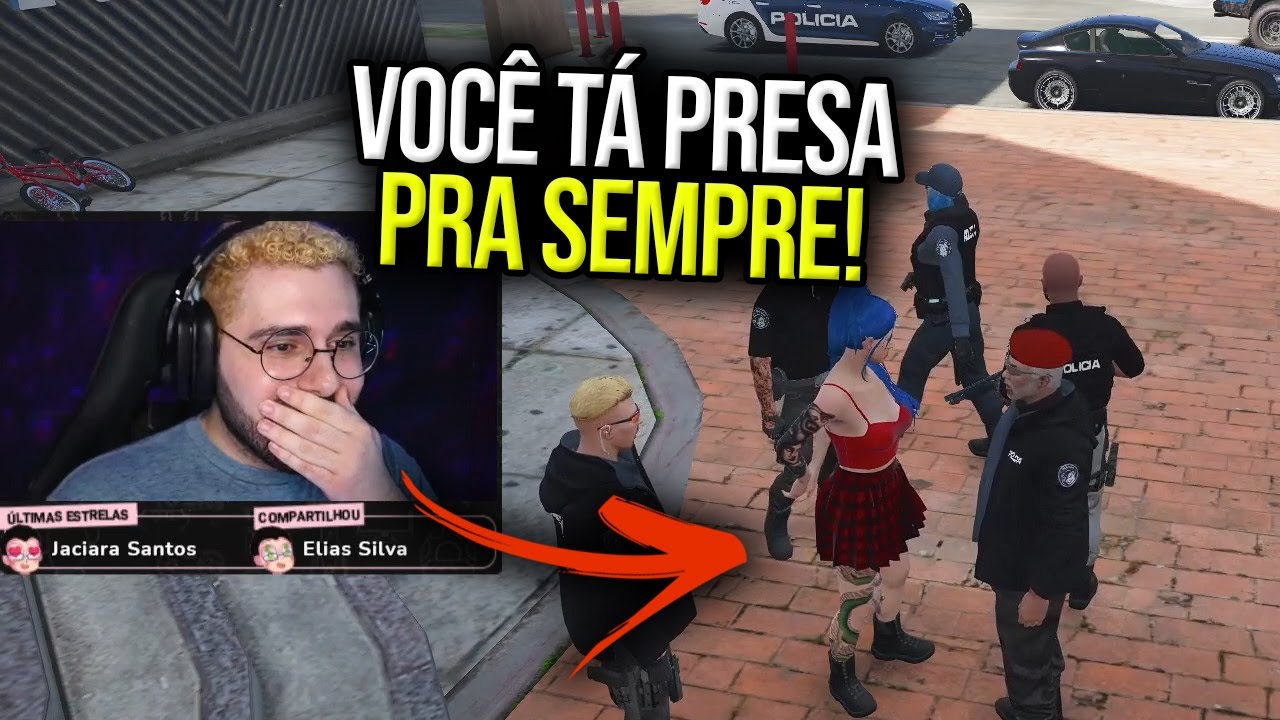 Batata pega PRISÃO PERPÉTUA por roubar no Complexo! - Park Tiffany GTA RP