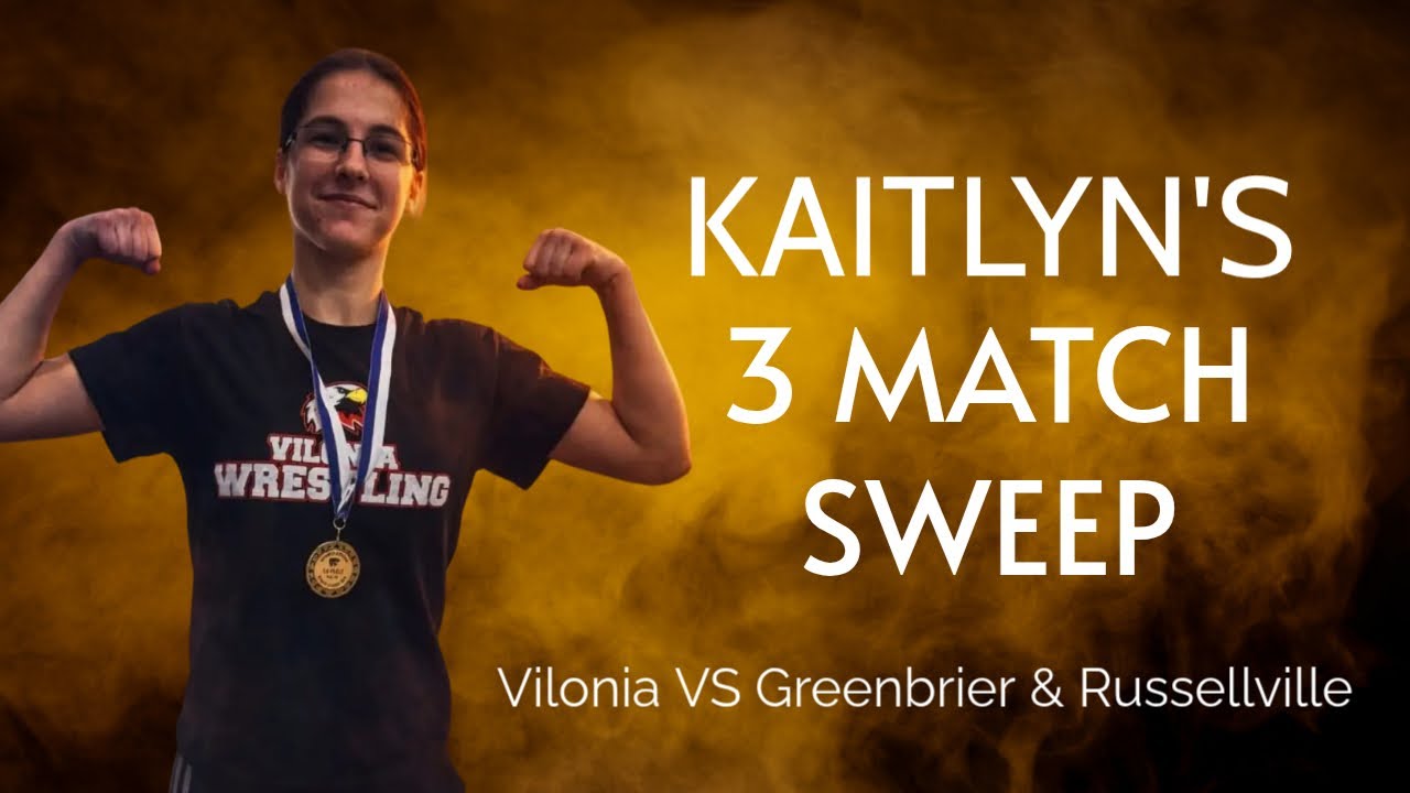 Kaitlyn’s 3‑Match Sweep in 2½ Minutes