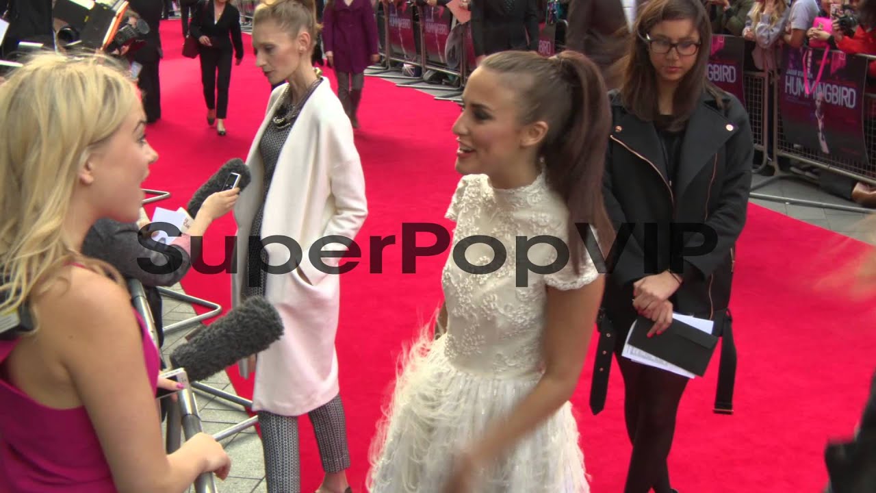 Lucy Watson at 'Hummingbird' World Premiere at Odeon Leic...