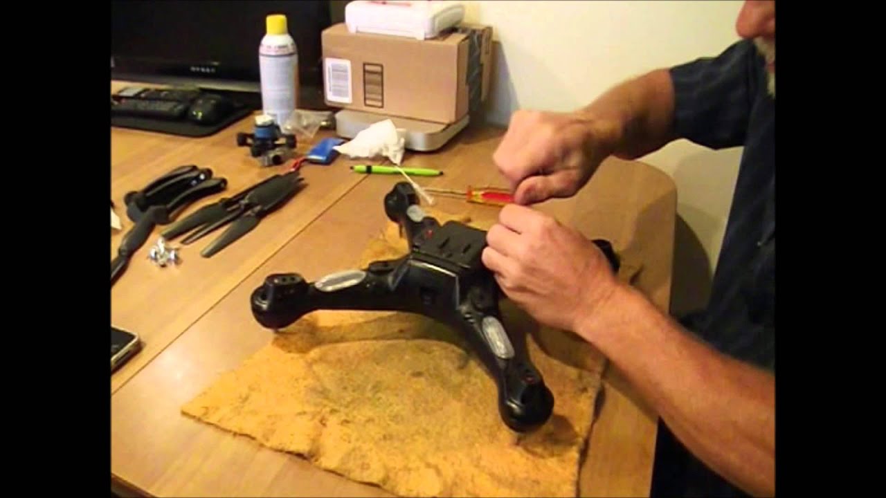 Syma X8C Changing Motors & Gears