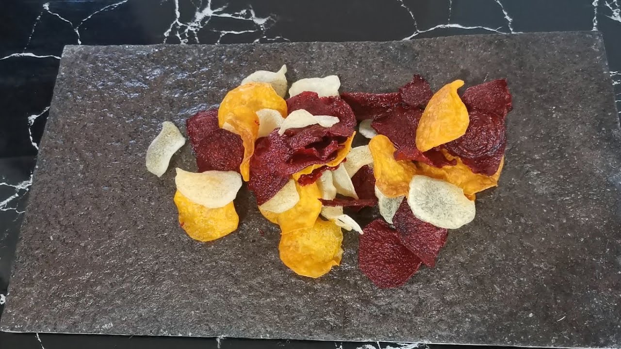 Chips betabel , papa y camote.