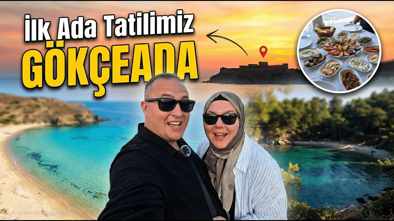 Gökçeada'ya Bayıldık!Neden Daha Önce Gelmedik?!😱