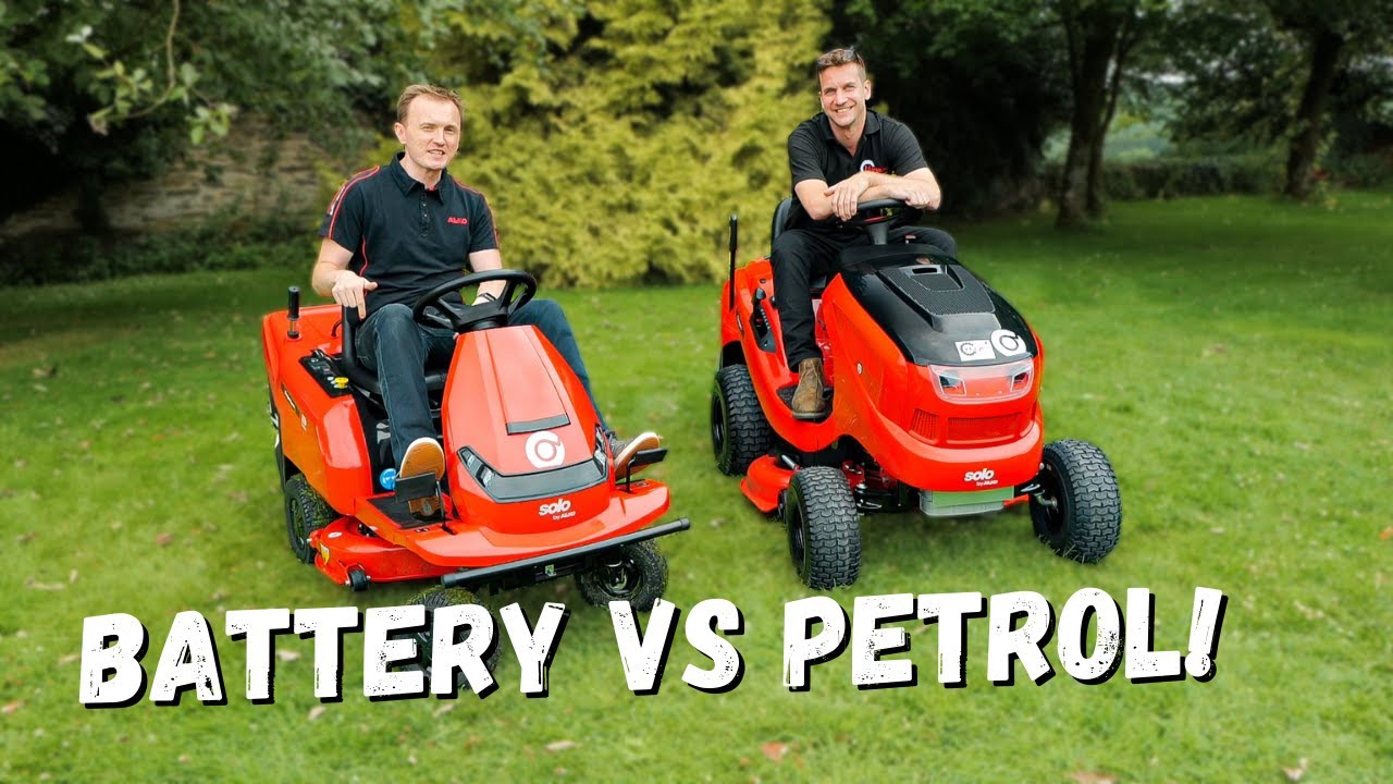 AL-KO Battery vs Petrol Ride On Mower Review