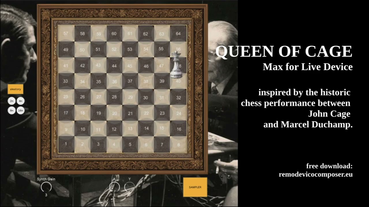 Queen of Cage: Turning Chess into Music [Max for Live]