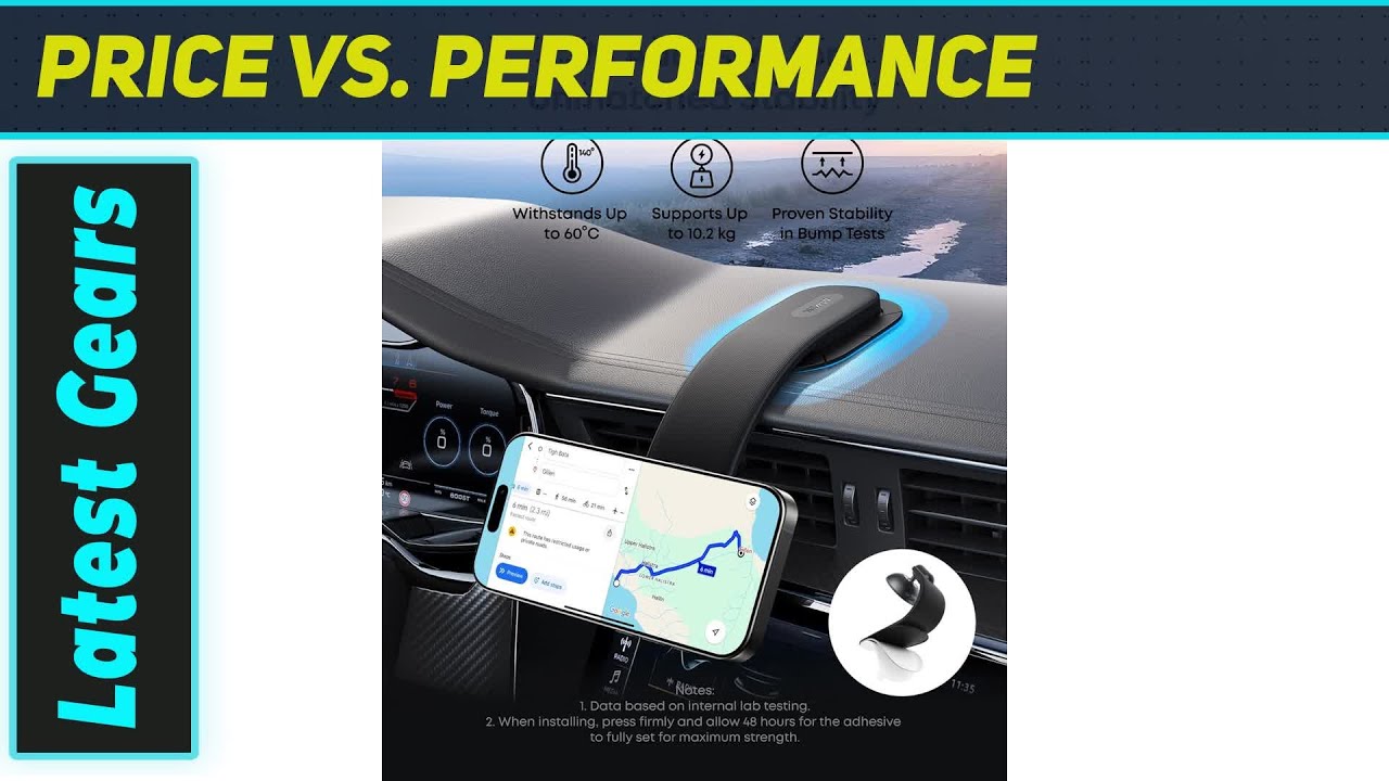 `Автомобильное зарядное устройство Anker Nano Magnetic: ЛУЧШЕЕ крепление для iPhone!