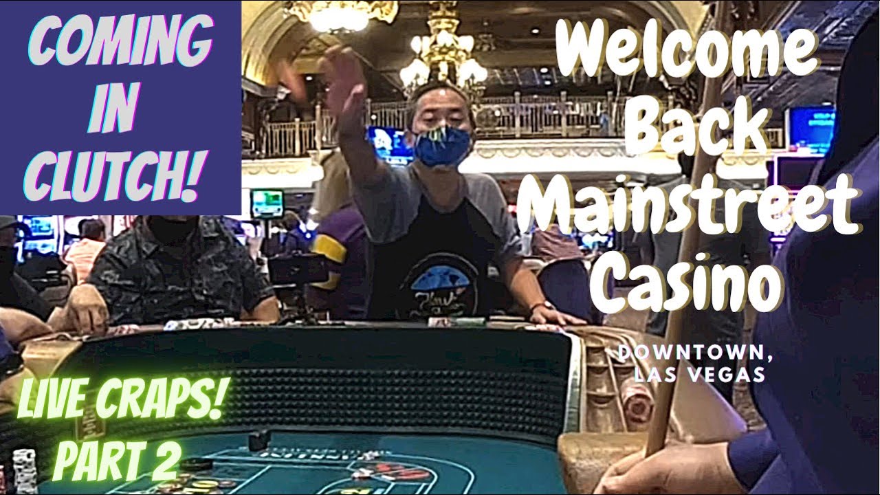 Live Casino Craps @ the Mainstreet Casino! Part 2