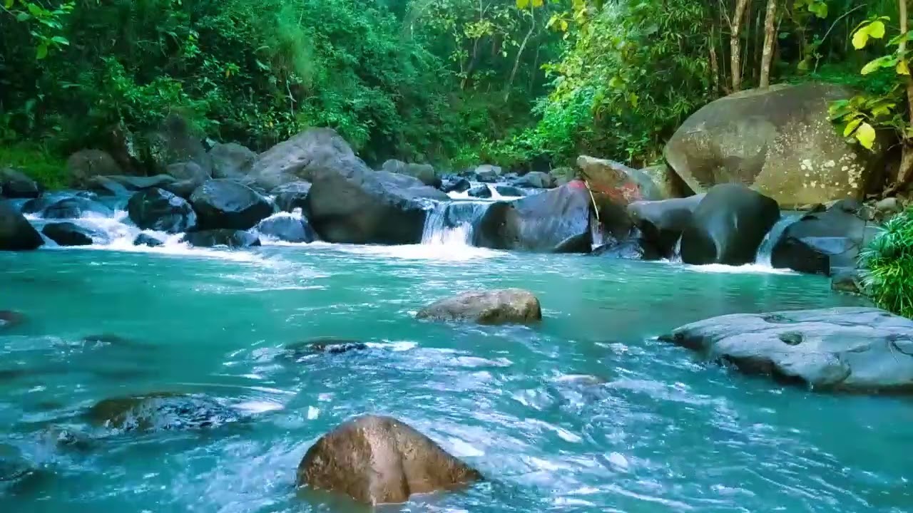 Peaceful River Sounds - Nature Sounds for Stress Relief and Inner Peace