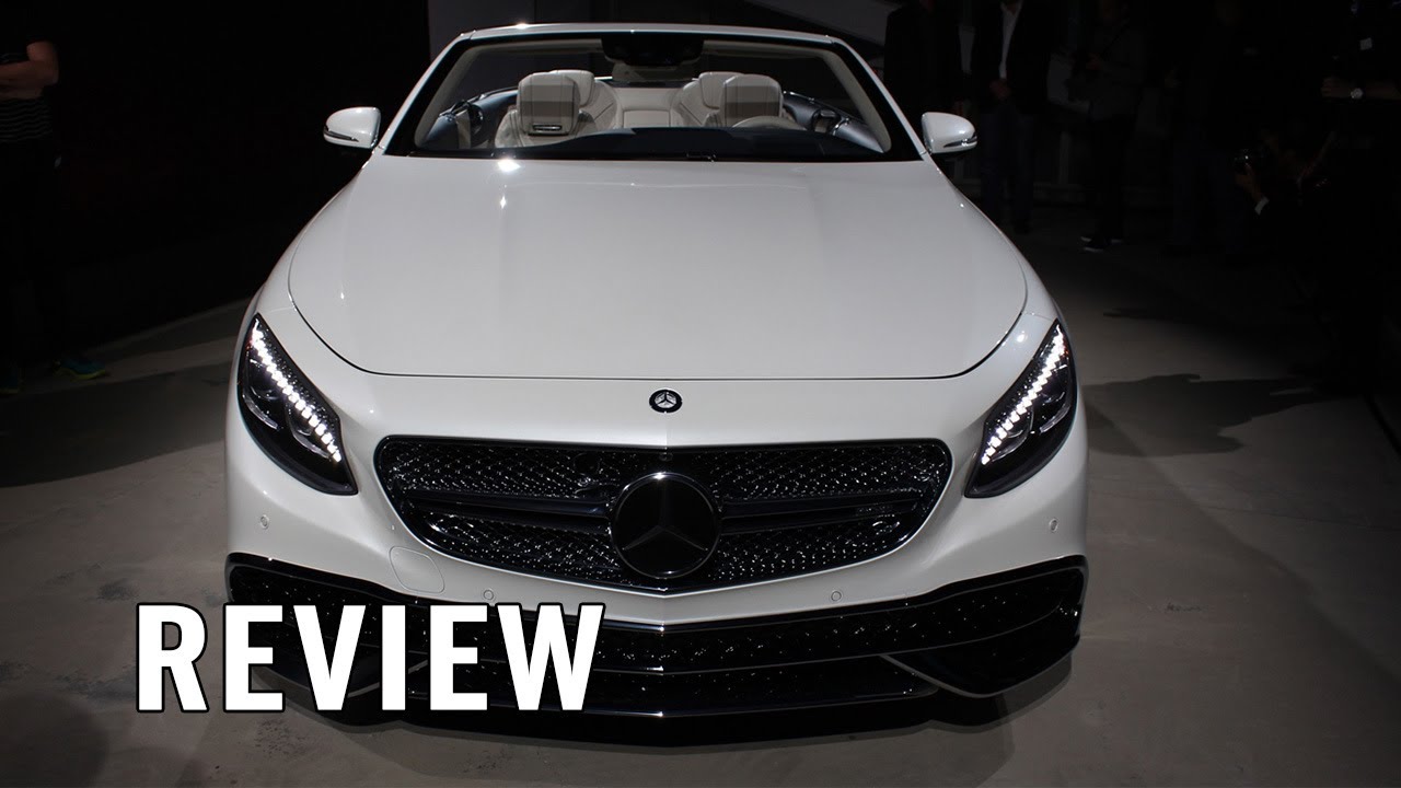 The new Mercedes-Maybach S 650 Cabriolet - Autocar Show