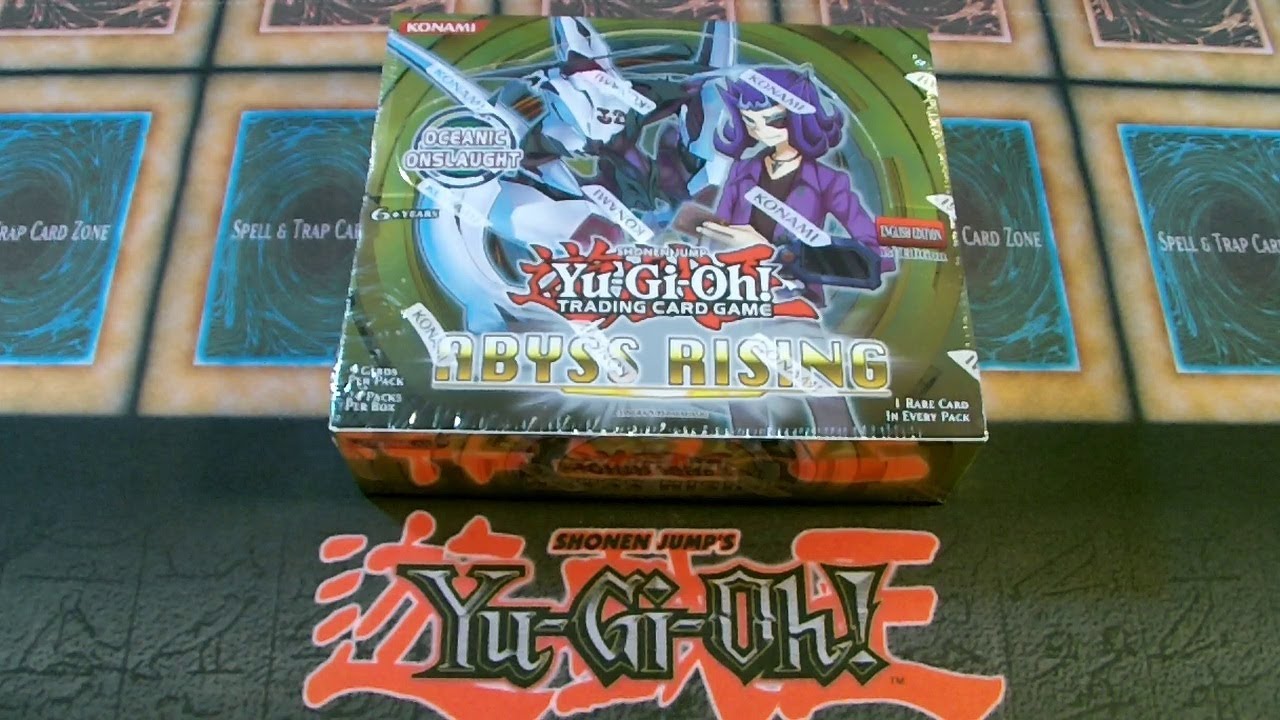 Best Yugioh 2012 Abyss Rising 1st Edition Booster Box Opening Ever!